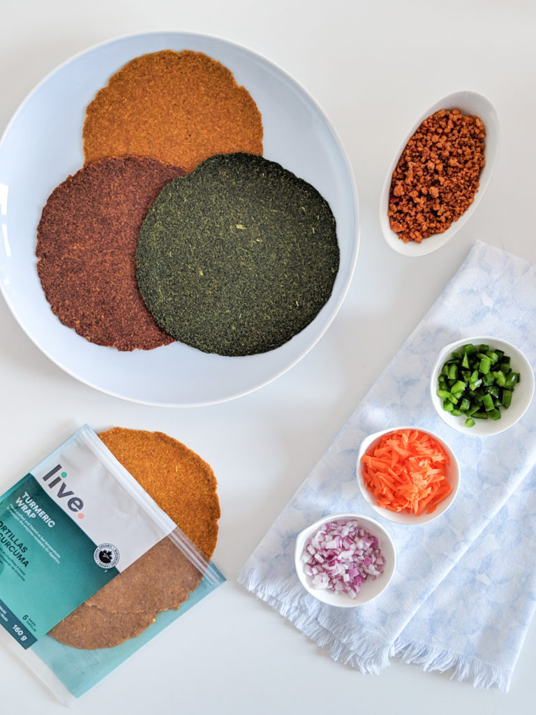 Healthy Pregnancy EatingPlantBased Wraps with Cauliflower Crumble