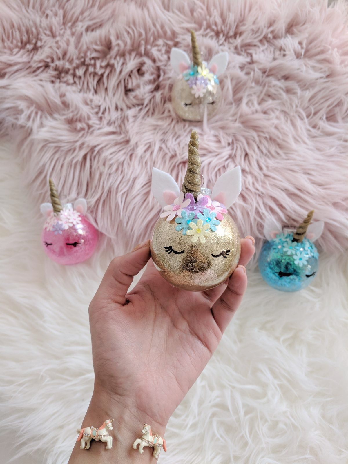DIY Unicorn Ornaments KIKI KHOSLA